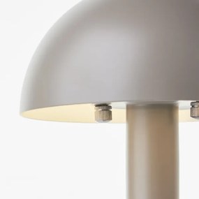 Brilliant - Lampada da tavolo PETITE 1xE14/28W/230V grigio