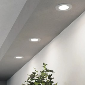 Eglo 901394-SET 3xLED Faretto da incasso FUEVA LED/3,7W/230V Ø 8,8 cm bianco