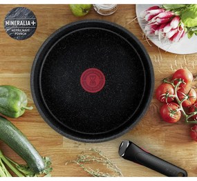 Set di pentole in alluminio 8 pezzi INGENIO Black stone L3998802 - Tefal