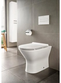 Vaso WC filomuro ROCA nexo, sedile escluso P 54 x L 150 x H 39 cm bianco