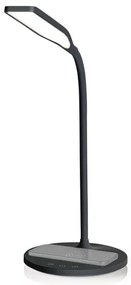 Nedis LTLGQ4M2BK - Lampada dimmerabile con ricarica wireless Qi LED/5,5W/230V 2700-6500K