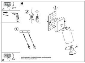Faretto verde 8x16 cm Etna – Sollux