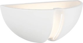 Applique da Parete G9 CONFINE in Gesso Pitturabile