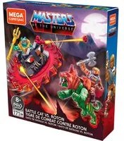 Masters of the Universe Origins Battle Cat vs Roton Mega Contrux