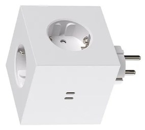 Avolt - Square 2 Socket Extender w/30W Dual USB-C ML Edition Opal White Avolt