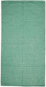 Telo da doccia in cotone jacquard Tile de Pip
