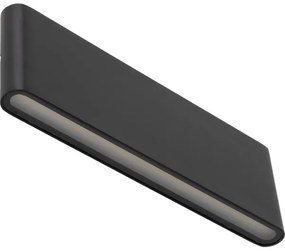 Applique a LED da esterno ARWENA 2xLED/12W/230V IP54 nero