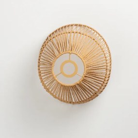 Brilagi - Lampada a plafone LED CERIA BOHO, 1xE27/40W/230V, Ø 30 cm, marrone/rovere