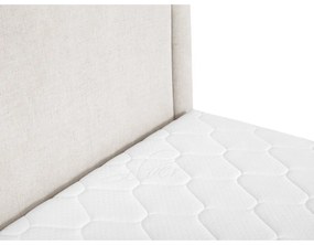 Letto boxspring beige con contenitore 180x200 cm Eclipse - Cosmopolitan Design