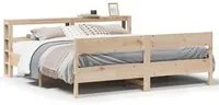 Letto senza Materasso 200x200 cm in Legno Massello di Pino 3306174