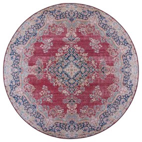 Tappeto rotondo lavabile rosso ø 180 cm FOLD Colby - Flair Rugs