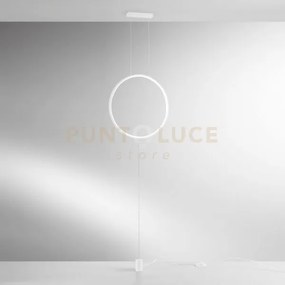 Piantana a sospensione led portal bianca 20w 2400lm cct 3000k 4000k...