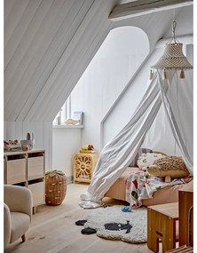 Coperta bianca per bambini 130x160 cm Sweets - Bloomingville Mini