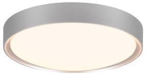 Plafoniera LED in argento ø 33 cm Clarimo - Trio