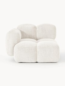 Modulo angolare in teddy-bouclé Tayla
