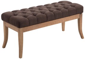 Panchina Ramses Stoff Antik-hell: Eleganza E Comfort Per İl Tuo Spazio Abitativo. / Braun / 100 C