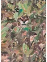 Coordonne Carta da parati Hidden Puma - Autumn