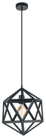 Lampadario Boho Embleton nero E27 Ø30.5cm EGLO