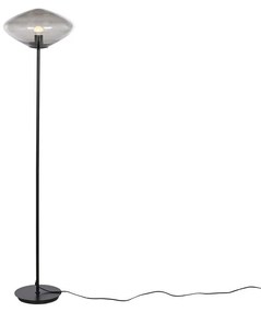 Lampada da Terra Home ESPRIT Grigio Metallo Cristallo 50 W 220 V 39 x 39 x 150 cm