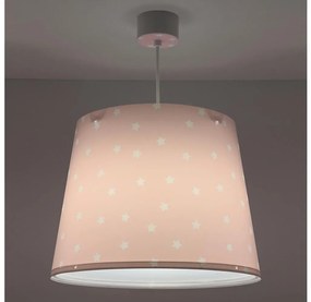 Dalber 82212S -  Lampadario per bambini STAR LIGHT 1xE27/60W/230V rosa