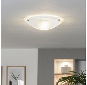 Redo 05-391 - Plafoniera VIRGINIA 2xE27/42W/230V Ø 40 cm colore crema