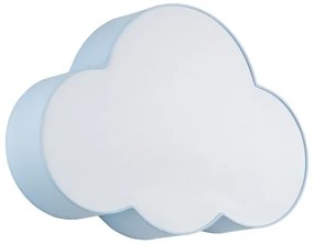 Brilagi - Plafoniera per bambini NIMBUS 4xE27/15W/230V 46x63 cm blu