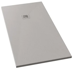 Piatto Doccia 80x80 Effetto Pietra Korzilius "Stone" Creta Opaco