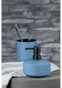 Tazza in ceramica blu per spazzolini da denti Avellino - Wenko