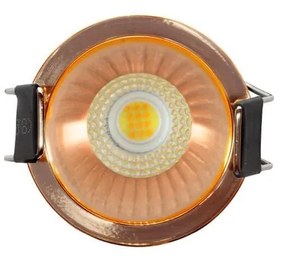 Faretto LED Incasso 5W Foro Ø35mm 3CCT - CRI92 Oro Rosa UGR11 Colore Bianco Variabile CCT