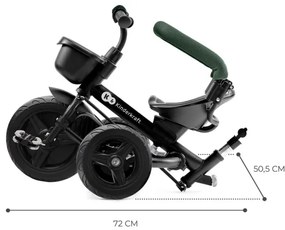 KINDERKRAFT - Triciclo per bambini AVEO verde