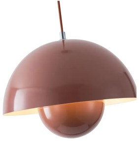 Lampadario a sospensione con filo 1xE27/15W/230V rosso