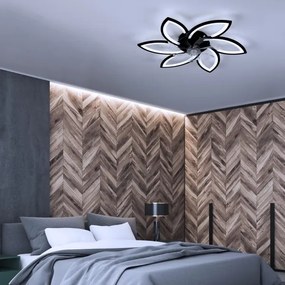 Brilagi-LED Lampada dimmerabile con ventilatore LED/50W/230V 3000-6500K nero+DO