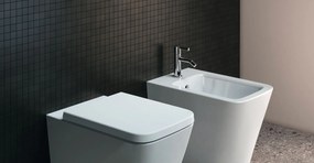 Ideal standard blend cube t368801 vaso a terra universale filo parete aquablade in ceramica bianco