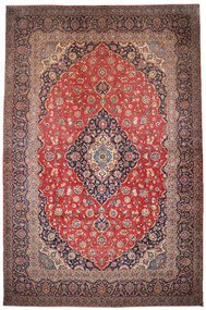 Kashan Tappeto persiano 290x440 Rosso (Iran) Annodato A Mano