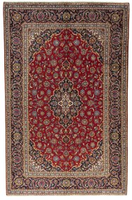 Kashan Tappeto persiano 310x200 Rosso (Iran) Annodato A Mano