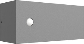 Applique BAND con Sensore Movimento E27 per esterno IP65 - Grigia