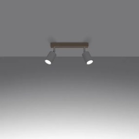 Sollux SL.1286 - Faretto VERDO 2xGU10/10W/230V bianco