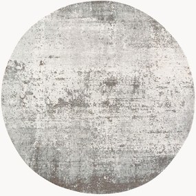 Tappeto rotondo jacquard lavabile da interno-esterno Virgin Land