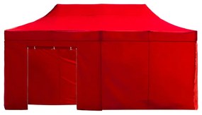 Gazebo 3x6 Master (Kit Completo) - Rosso