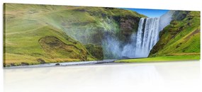 Quadro su tela – Cascata iconica in Islanda