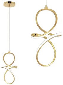 Lampada a sospensione LED LHJ091-1CP GOLD