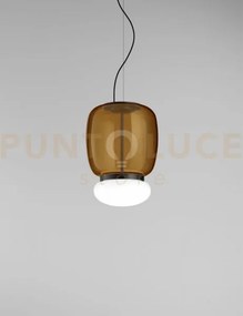 Faro sospensione g terra bruciata bianco nero opaco 2 l2202 led 270...