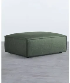 Modulo Pouf in Suede per Divano Kilhe Verde muschio - The Masie