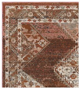 Tappeto rosso-marrone 230x155 cm Zola - Asiatic Carpets