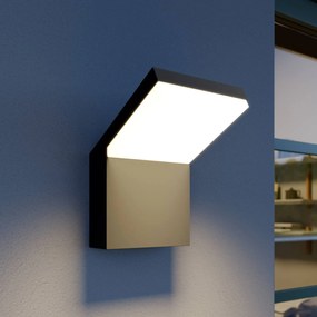 Applique da esterni a LED Yolena Arcchio, Nero, Alluminio, Moderno, Applique LED da esterni