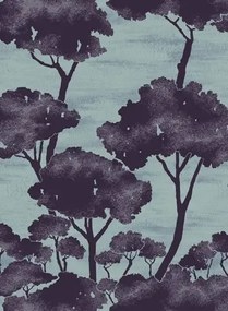 Baumtapete Pini von Ailanto - Fig Purple