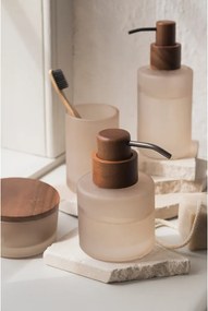 Dispenser sapone in vetro beige 310 ml Modest - Mette Ditmer Denmark