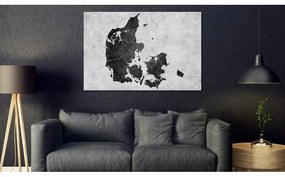 Quadri di sughero  Stone Denmark [Cork Map]  Larghezza x Altezza Home decor 90x60