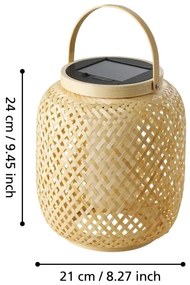 Eglo 901087 - LED Solare lampada da tavolo MARLIANO LED/3,3W/3,7V IP44