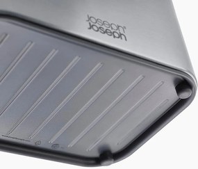 Supporto per detersivo color argento lucido in metallo Surface – Joseph Joseph